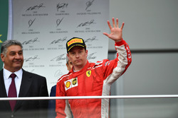 Kimi Raikkonen, Ferrari podyumda