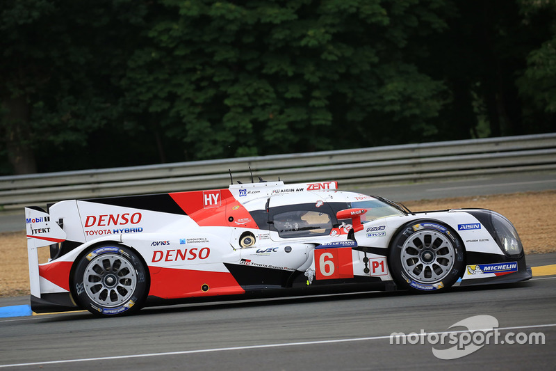 3: #6 Toyota Racing Toyota TS050 Hybrid: Stéphane Sarrazin, Mike Conway, Kamui Kobayashi