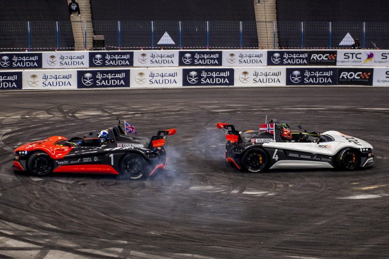 David Coulthard e Petter Solberg alla guida della VUHL 05 ROC Edition
