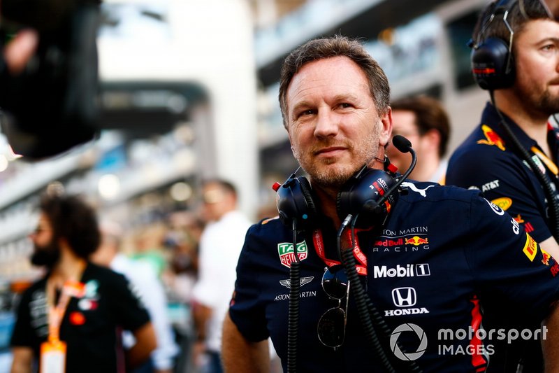 Christian Horner, de teambaas Red Bull Racing.