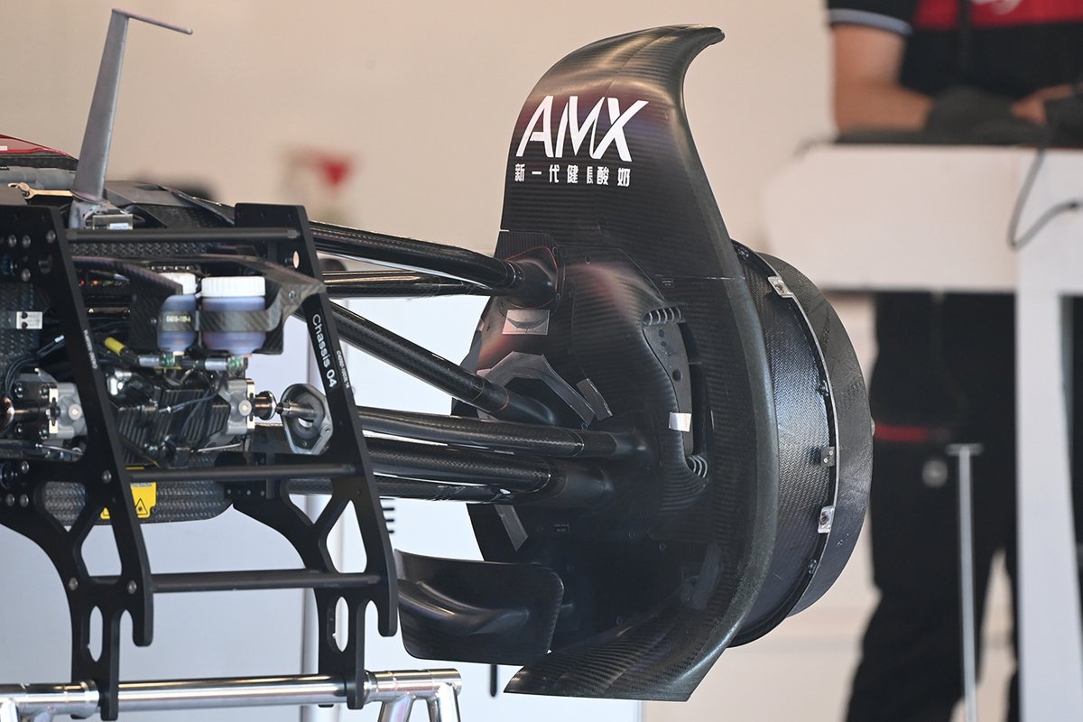Detalle del Alfa Romeo Racing C42