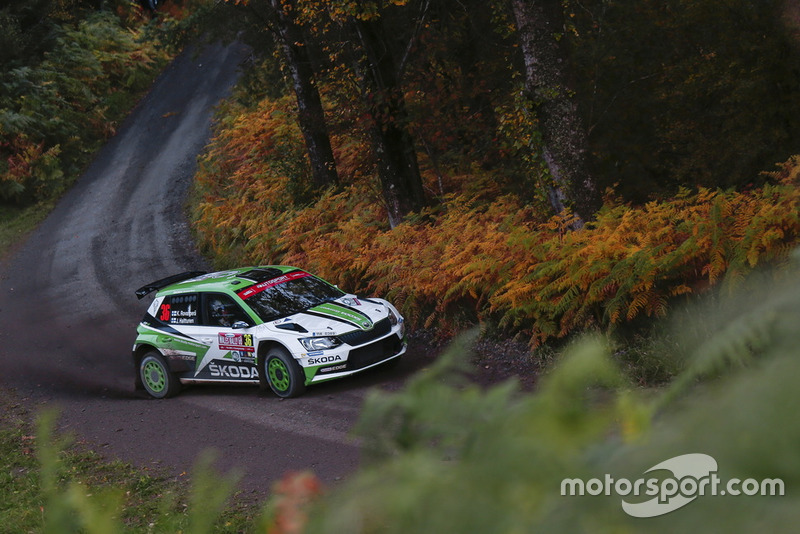 Kalle Rovanperä, Jonne Halttunen, koda Motorsport koda Fabia R5