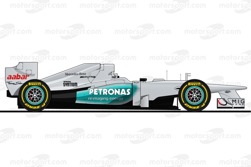 2012: Mercedes W03