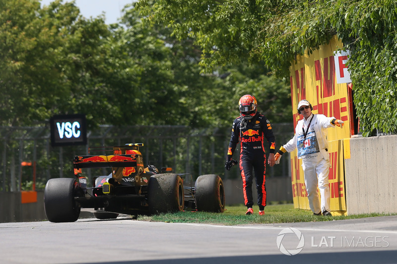 Макс Ферстаппен, Red Bull Racing RB13 (семь сходов)