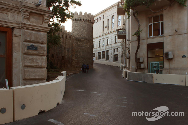 Engstelle beim neuen F1-Kurs in Baku