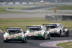 Norbert Michelisz, Honda Racing Team JAS, Honda Civic WTCC, Tiago Monteiro, Honda Racing Team JAS, H