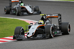 Sergio Perez en Nico Hulkenberg, Sahara Force India F1 VJM09