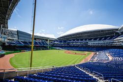 Marlins Park in Miami: Austragungsort des Race of Champions 2017