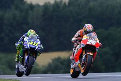 Dani Pedrosa, Repsol Honda Team en Valentino Rossi, Yamaha Factory Racing