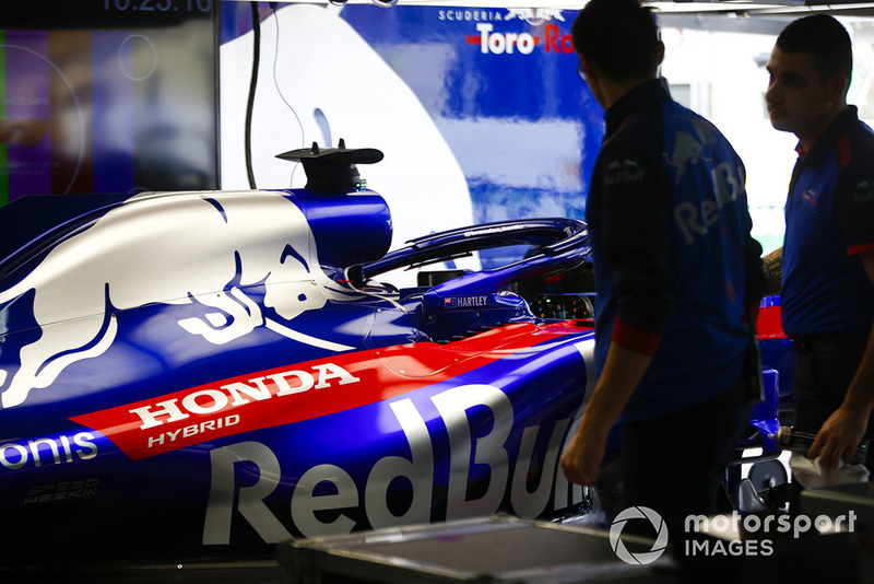 La Honda nel 2018nha fornito la power unit in esclusiva alla Toro Rosso