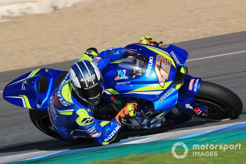 Alex Rins brachte es beim Jerez-Test auf 150 Runden und jede Menge Daten
