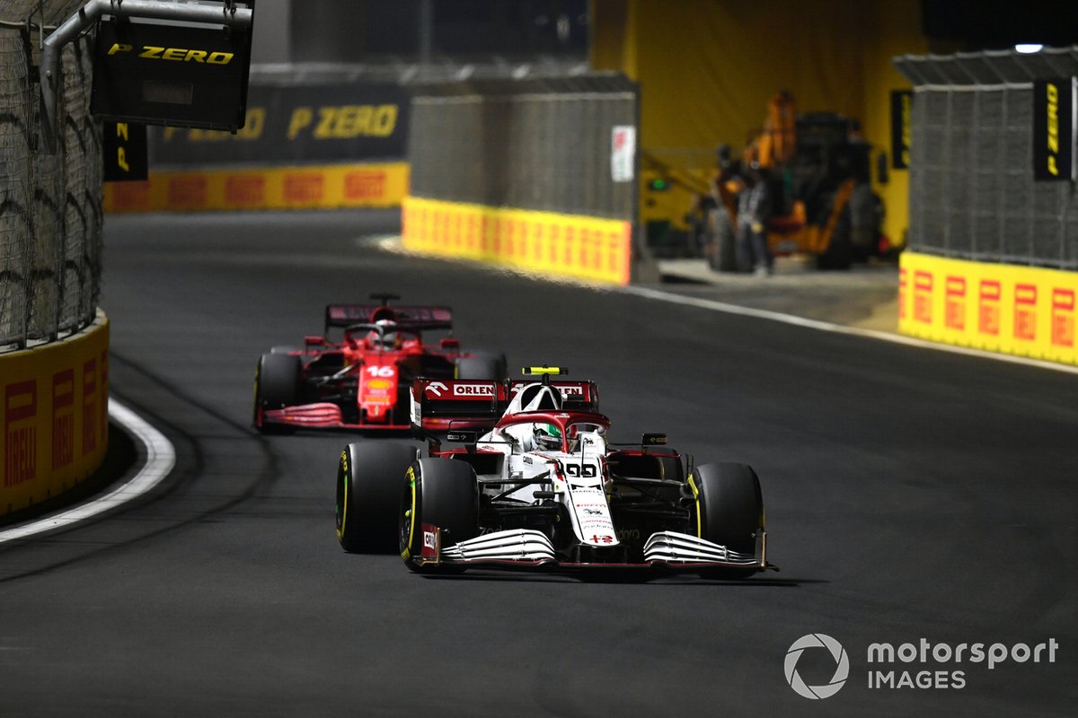 Antonio Giovinazzi, Alfa Romeo Racing C41, Charles Leclerc, Ferrari SF21