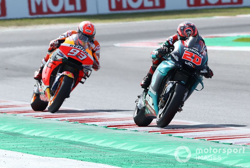 Fabio Quartararo, Petronas Yamaha SRT, Marc Márquez, Repsol Honda Team