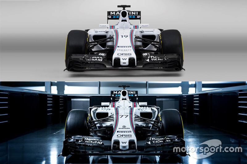Comparación Williams FW37 y FW38