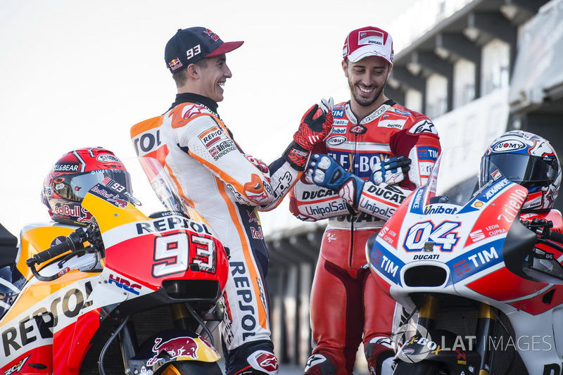 Marc Márquez, Repsol Honda Team, Andrea Dovizioso, Ducati Team