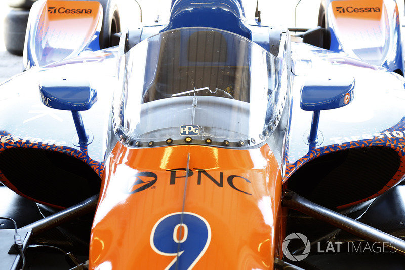 Скотт Діксон, Chip Ganassi Racing Honda тестує aeroscreen