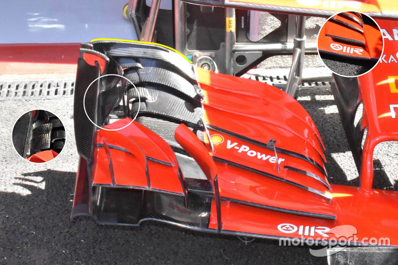 Ferrari SF71H vergelijking