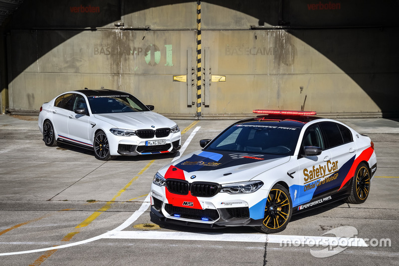 Автомобіль безпеки BMW M5 MotoGP та BMW M5