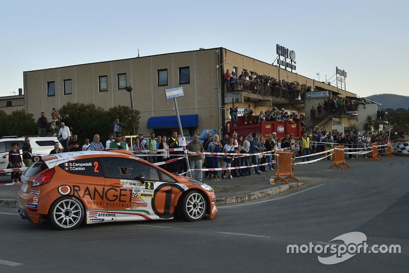 Simone Campedelli, Tania Canton, Ford Fiesta R5, Orange1 Racing