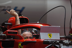 Halo на Ferrari SF71H