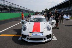 Bashar Mardini, GDL Racing, in griglia di partenza