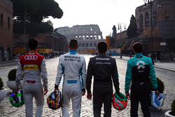 Lucas Di Grassi, Audi Sport ABT Schaeffler, Sebastien Buemi, Renault e.Dams, Nelson Piquet Jr., Jagu
