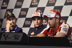 Jorge Lorenzo, Yamaha Factory Racing, Marc Marquez, Repsol Honda Team, Andrea Dovizioso, Ducati Team
