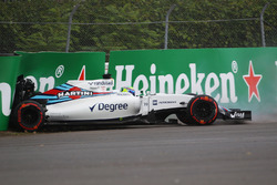 Felipe Massa, Williams FW38, crash