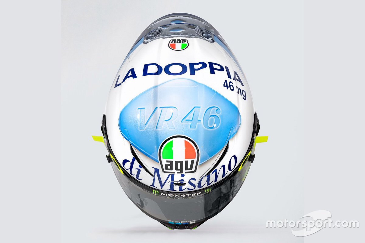Helmet of Valentino Rossi, Yamaha Factory Racing