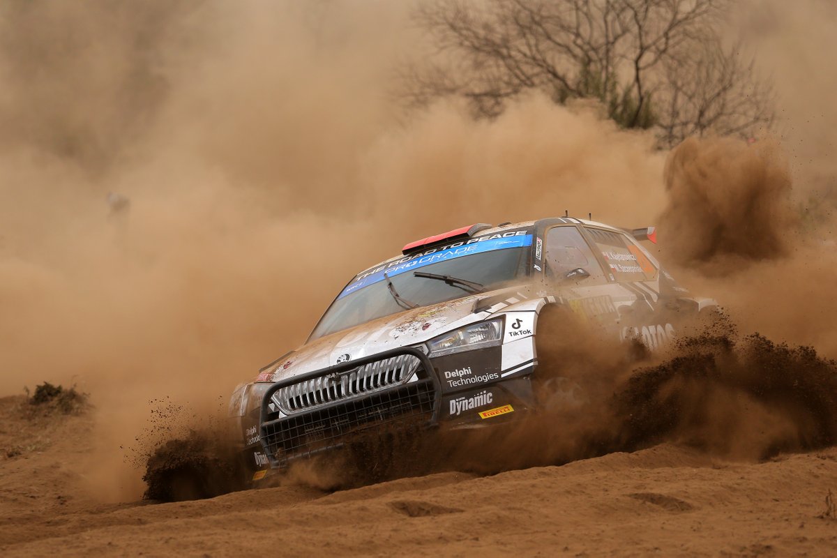 Kajetan Kajetanowicz, Maciej Szczepaniak, Skoda Fabia Rally2 evo