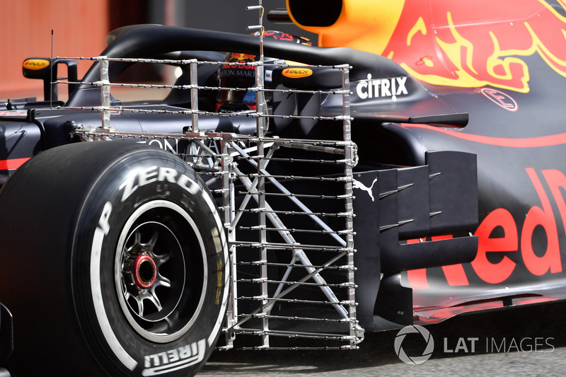 Макс Ферстаппен, Red Bull Racing RB14, з аеро-сенсорами