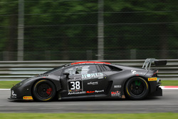 #38 Antonelli Motorsport, Lamborghini Huracan GT3: Lorenzo Case, Alberto Di Folco, Cristian Passuti