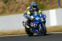 #1 Suzuki Endurance Racing Team, Suzuki GSX R 1000: Vincent Philippe, Anthony Delhalle, Etienne Mass