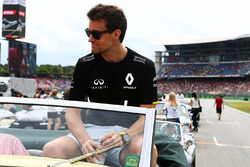 Jolyon Palmer, Renault Sport F1 Team, tijdens de rijdersparade