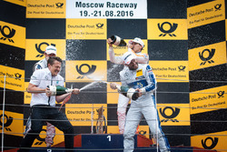 Podium: Gary Paffett, Mercedes-AMG Team ART, Mercedes-AMG C63 DTM; Robert Wickens, Mercedes-AMG Team