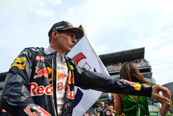 Max Verstappen, Red Bull Racing op de startopstelling