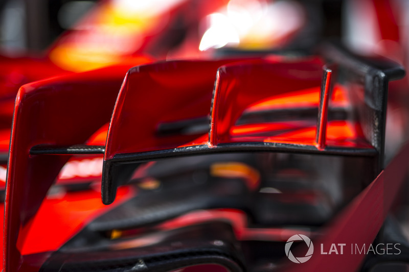Ferrari SF71H front wing detail