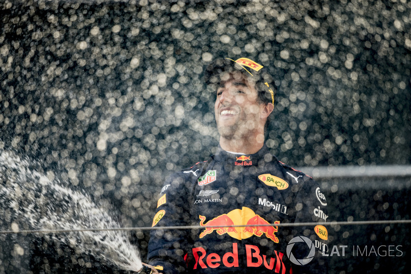 Yarış galibi Daniel Ricciardo, Red Bull Racing