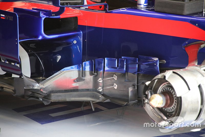 Déflecteur de la Toro Rosso