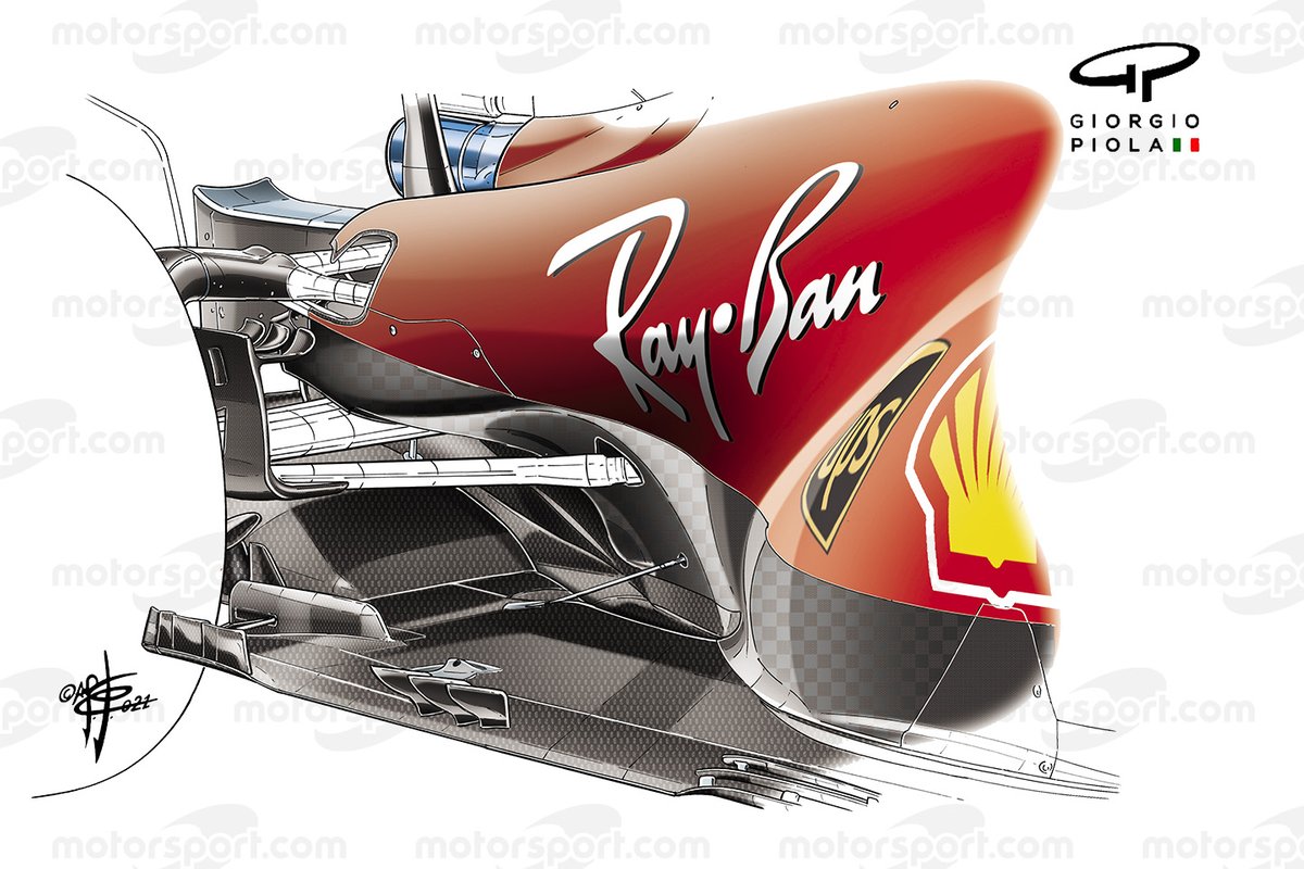 Ferrari SF21 taban detay
