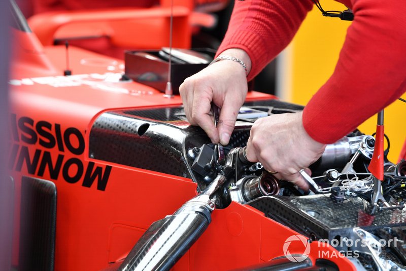 Ferrari SF1000 technical detail