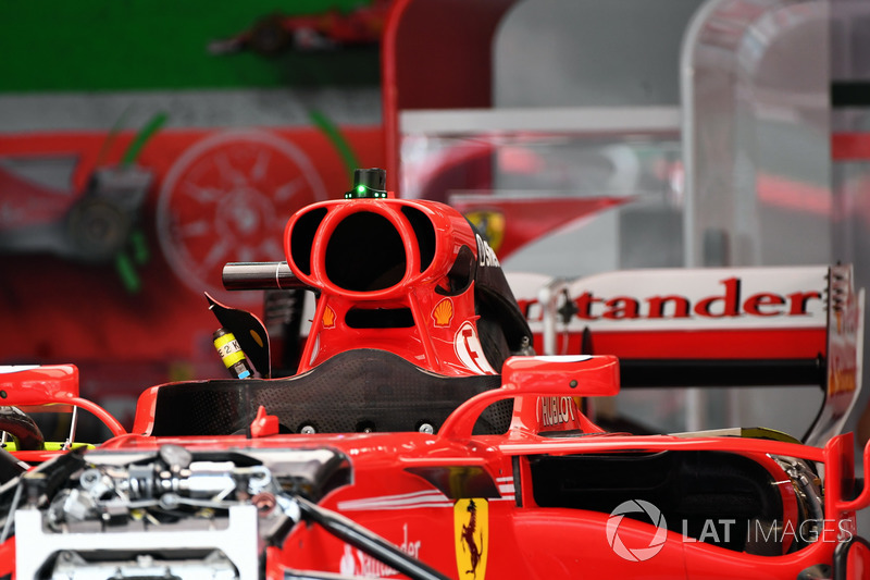 Ferrari SF70H: Airbox