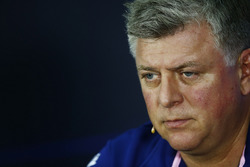 Otmar Szafnauer, Chief Operating Officer, Force India, in the FIA press conference