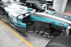 Mercedes AMG F1 W08 detial side