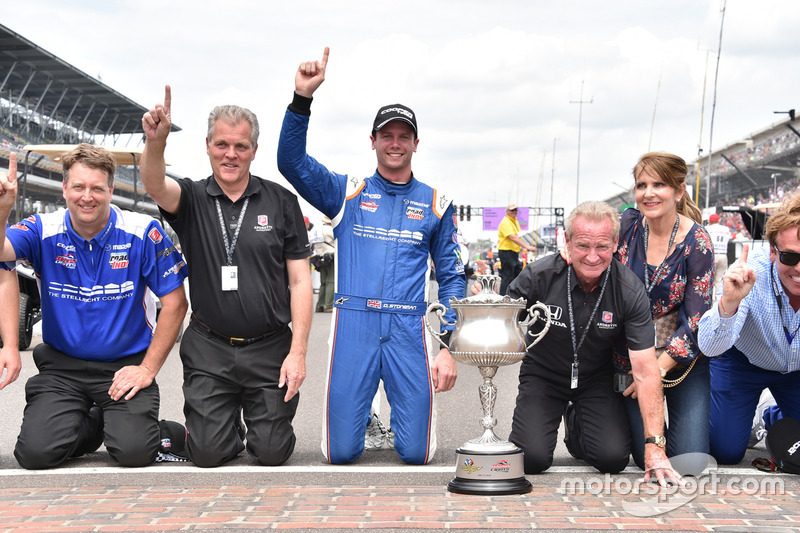 Dean Stoneman, Andretti Autosport, vincitore della gara
