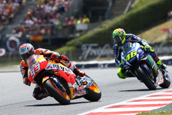 Marc Marquez, Repsol Honda Team, Valentino Rossi, Yamaha Factory Racing