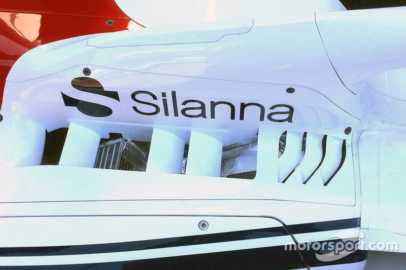 Sauber C37 detayı