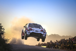 Ott Tanak, Martin Järveoja, Toyota Yaris WRC, Toyota Gazoo Racing