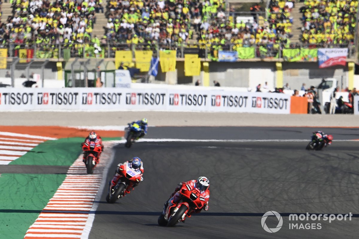 Fabio Quartararo n'a pas pu suivre les pilotes Ducati à Valence