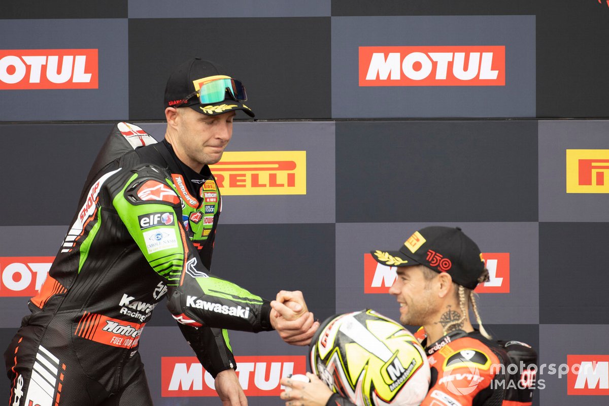 Jonathan Rea, Kawasaki Racing Team WSBK,, Alvaro Bautista, Aruba.it Racing Ducati